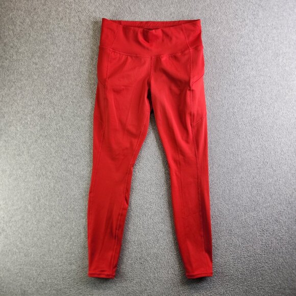 Athleta Leggings Womens SP Red Contender Tight In Powerlift 7/8 Length Smoothing - Picture 1 of 16